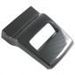 Carbon Style Interior Rear Armrest A/C Air Outlet Vent Cover Trim For Nissan Frontier 2022-2024