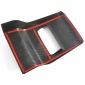 Carbon Style Interior Rear Armrest A/C Air Outlet Vent Cover Trim For Nissan Frontier 2022-2024