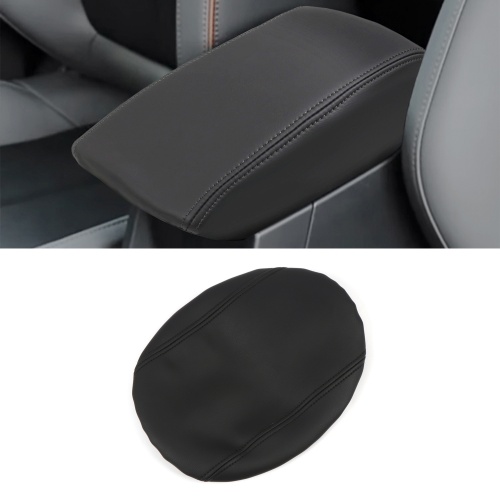 Black Style Center Console Armrest Leather Case Cover For Subaru Forester 2025 2026 Black Style Center Console Armrest Leather Case Cover For Subaru Forester 2025 2026