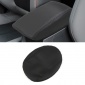 Black Style Center Console Armrest Leather Case Cover For Subaru Forester 2025 2026