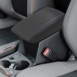 Black Style Center Console Armrest Leather Case Cover For Subaru Forester 2025 2026