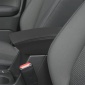 Black Style Center Console Armrest Leather Case Cover For Subaru Forester 2025 2026