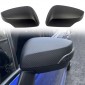 Real Carbon Car Side Rearview Mirror Decorative Cover 2pcs For Subaru WRX STi 2014-2021