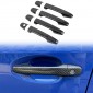 Real Carbon Exterior Car Door Handle Cover Trim For Subaru WRX STi 2014-2021(Without Keyless Entry Button)