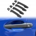 Real Carbon Exterior Car Door Handle Cover Trim For Subaru WRX STi 2014-2021(Without Keyless Entry Button)