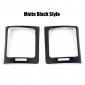 Real Carbon Dashboard Console Side A/C Air Vent Cover Trim 2pcs For Subaru WRX STi 2014-2021