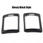 Real Carbon Dashboard Console Side A/C Air Vent Cover Trim 2pcs For Subaru WRX STi 2014-2021