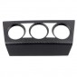 Real Carbon Interior Air Condition Knob Cover Trim 1pcs For Subaru WRX STi 2014-2021