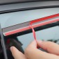 10PCS Window Sills With Center Pillar Post Molding Trim Overlays Cover Trim For Toyota Camry 2018-2024