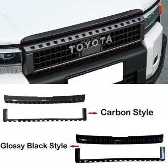 2PCS Front Grille Mesh Cover Trim For Toyota Land Cruiser Prado J250 LC250 2024 2025