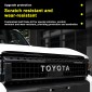 2PCS Front Grille Mesh Cover Trim For Toyota Land Cruiser Prado J250 LC250 2024 2025