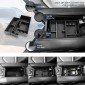 Black Armrest Center Console Storage Box For Toyota Grand Highlander 2024