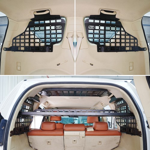 Car Trunk Storage Panel Shelf Molle Panel Storage Shelf For TOYOTA Land Cruiser Prado J150 LC150 2010-2023 / Lexus GX460 2010-2021 Car Trunk Storage Panel Shelf Molle Panel Storage Shelf For TOYOTA Land Cruiser Prado J150 LC150 2010-2023 / Lexus GX460 2010-2021