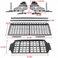 Car Trunk Storage Panel Shelf Molle Panel Storage Shelf For TOYOTA Land Cruiser Prado J150 LC150 2010-2023 / Lexus GX460 2010-2021