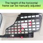 Car Trunk Storage Panel Shelf Molle Panel Storage Shelf For TOYOTA Land Cruiser Prado J150 LC150 2010-2023 / Lexus GX460 2010-2021