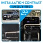 12.3‘’ 4+64G / 6+128G Car Multimedia Stereo Radio Audio GPS Navigation Sat Nav Head Unit For Toyota Land Cruiser Prado J250 LC250 2024