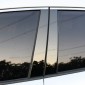 24PCS Stainless Steel Window Middle Pillar Post Molding Frame Overlays Cover Trim Toyota RAV4 2019-2025