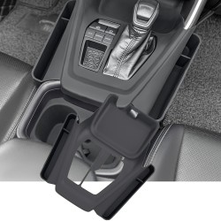 Black Style Central Control Silicone Storage Box For Toyota RAV4 2019-2025 LHD