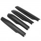 4PCS Black Style Roof Rack Rail End Cover Shell Replacement For Toyota Sienna 2011-2020