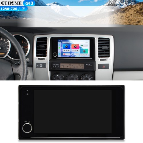 7" Android 13 G13 Car Multimedia Stereo Radio Audio GPS Navigation Sat Nav Head Unit For Toyota 4Runner 2003-2009