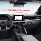 Only Fit 14.3'' Screen!!! 2PCS Dashboard Decorative Stripe Cover For Toyota Tacoma 2024 2025 LHD