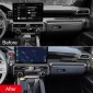 Only Fit 14.3'' Screen!!! 2PCS Dashboard Decorative Stripe Cover For Toyota Tacoma 2024 2025 LHD