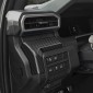 Only Fit 8'' Screen!!! 2PCS Carbon Style Dashboard Decorative Stripe Cover For Toyota Tacoma 2024 2025 LHD