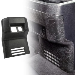 Black Wood Grain Rear Armrest A/C Air Outlet Vent Cover Trim For Toyota Tacoma 2024 2025