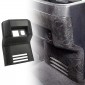 Black Wood Grain Rear Armrest A/C Air Outlet Vent Cover Trim For Toyota Tacoma 2024 2025