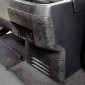 Black Wood Grain Rear Armrest A/C Air Outlet Vent Cover Trim For Toyota Tacoma 2024 2025