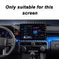 ONLY Fit 14'' Screen!!! Center Console Dashboard Display Overlay Cover Trim For Toyota 4Runner 2025 / Tacoma 2024 2025