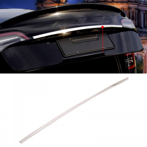  Rear Trunk Lid Tail Gate Trim For Tesla Model 3 2018-2022