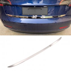 Rear Door Tailgate Bumper Frame Plate Trim For Tesla Model 3 2018-2022