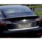 Rear Door Tailgate Bumper Frame Plate Trim For Tesla Model 3 2018-2022