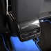  Carbon Style Rear Air Condition Vent Cover Trim 1pcs For Tesla Model 3 2018-2022/Model Y 2020-2023