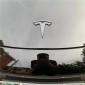  Carbon Style "T" Logo Decal Hood&Steering Wheel&Tailgate For Tesla Model 3 2018-2022/Model Y 2020-2023