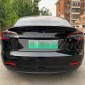  Carbon Style "T" Logo Decal Hood&Steering Wheel&Tailgate For Tesla Model 3 2018-2022/Model Y 2020-2023