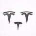  Carbon Style "T" Logo Decal Hood&Steering Wheel&Tailgate For Tesla Model 3 2018-2022/Model Y 2020-2023