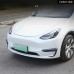 Car Front Fog Lamp Eyebrow Cover For Tesla Model Y 2020-2023