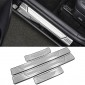 Stainless Outer Door Sill Scuff Plate 4pcs For Tesla Model Y 2020-2023