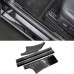 Stainless Inner Door Sill Scuff Plate 4pcs For Tesla Model Y 2020-2023