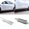 Car Side Door Body Molding Cover Trim 4PCS For Tesla Model Y 2020-2023