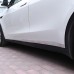 Car Side Door Body Molding Cover Trim 4PCS For Tesla Model Y 2020-2023