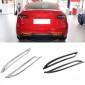 Car Rear Fog Lamp Cover 2PCS Fits For Tesla Model Y 2020-2023