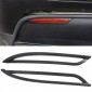 Car Rear Fog Lamp Cover 2PCS Fits For Tesla Model Y 2020-2023