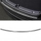 Stainless Outer Rear Sill Bumper Cover Plate 1pcs For Tesla Model Y 2020-2023