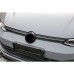 Car Chrome Front Central Grille Cover Trims Molding For Volkswagen Glof 8 MK8 2020-2023