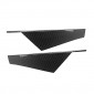 2PCS Rear Window Spoiler Side Wing Trim Cover For Volkswagen Glof 8 MK8 2020-2023