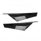 2PCS Rear Window Spoiler Side Wing Trim Cover For Volkswagen Glof 8 MK8 2020-2023