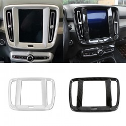 Interior Console Navigation Cover Trim For Volvo XC40 2019 2020 2021 2022 2023